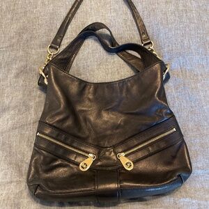 Michael Kors Pebbled Leather Jamesport Shoulder Bag!